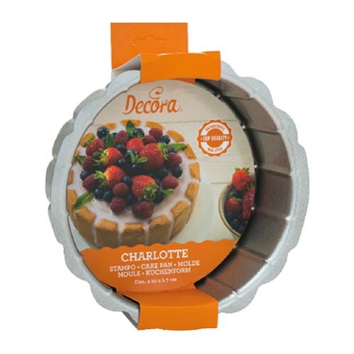 Charlotte αντικολλητική φόρμα ø 20 xh 7 cm - Decora