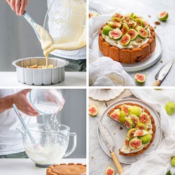 Charlotte αντικολλητική φόρμα ø 20 xh 7 cm - Decora