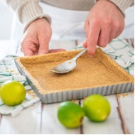 Τετράγωνη Φόρμα Τάρτας Αντικολλητική αφαιρούμενο πάτο 21 x 21 χ 3.5εκ.