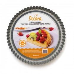 Φόρμα Τάρτας Αντικολλητική με τοιχώματα για τη γέμιση της Decora 24x3εκ.