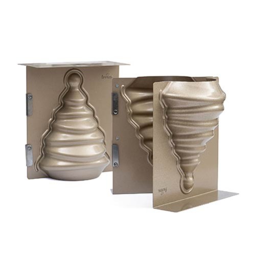 Τρισδιάστατο αντικολλητικό καλούπι χριστουγεννιάτικου δέντρου 15 x 10 x 20 εκ - Decora