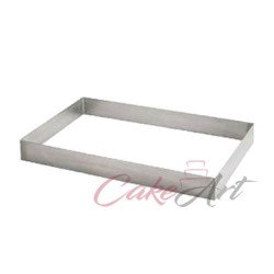 Τσέρκια Inox Παραλληλόγραμμα Υψηλής Ποιότητας 5εκ. Ύψος