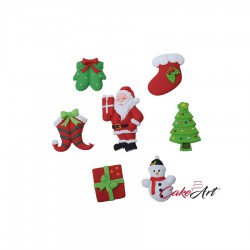 Χριστουγεννιάτικο Διακοσμητικό  Ζύμης  7 Σχέδια