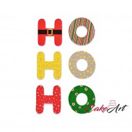 Χριστουγεννιάτικο ΗΟ ΗΟ ΗΟ Ζύμης / 2 Σετ των 3 τεμ.