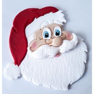 Αγ. Βασίλης - Πλακέτα ζαχαρόπαστας 17x18cm