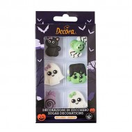 Φρανκενστάιν Halloween - Διακοσμητικά Ζάχαρης - 6Τεμ. 