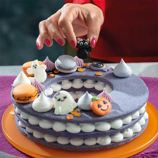 Φρανκενστάιν Halloween - Διακοσμητικά Ζάχαρης - 6Τεμ.