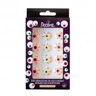 Τρομακτικά Μάτια Halloween - Διακοσμητικά Ζάχαρης - 12Τεμ. 