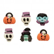 Φρίκη Halloween - Διακοσμητικά Ζάχαρης - 6Τεμ. 