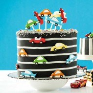 Αυτοκινητάκια 5 - 6εκ.- Διακοσμητικά Ζάχαρης-6Τεμ. 