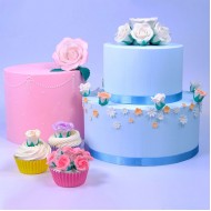 Λευκά Τριαντάφυλλα Ζάχαρης 4,5εκ. - 6Τεμ. 