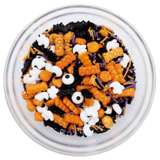 Pumpkin Panic - Halloween Sprinkles  10 χιλ . 136γρ.