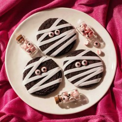 Μάτια ζόμπι Διακοσμητικά Ζάχαρης  – Συσκευασία (25 γρ.)