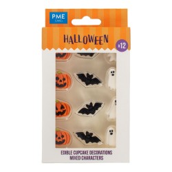 Halloween - Βρώσιμα διακοσμητικά 12 τεμαχίων