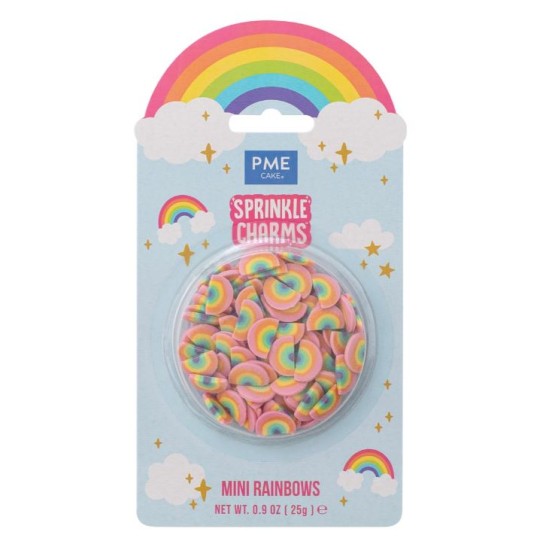 Σχήματα ζάχαρης Ουράνιο Τόξο 11χιλ . 25γρ.