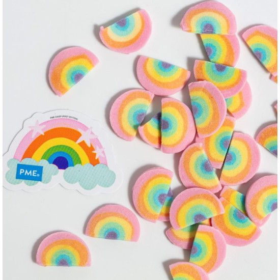 Σχήματα ζάχαρης Ουράνιο Τόξο 11χιλ . 25γρ.