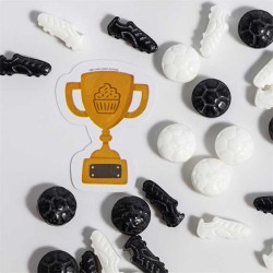 Σχήματα ζάχαρης Ποδόσφαιρο 25γρ.