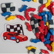 Σχήματα ζάχαρης Aγωνιστικά Aυτοκίνητα 11 x 17 χιλ . 25γρ.
