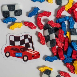 Σχήματα ζάχαρης Aγωνιστικά Aυτοκίνητα 11 x 17 χιλ . 25γρ.