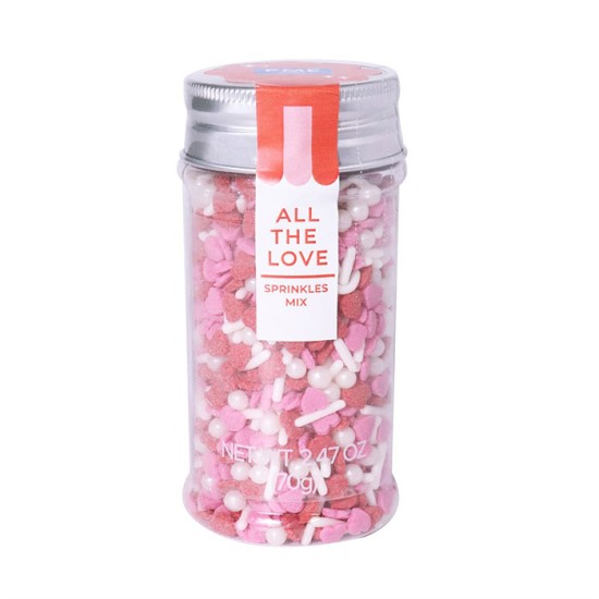 Valentines Sprinkles - All the Love (70g)