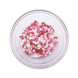 Valentines Sprinkles - Micro Confetti Hearts (60g)