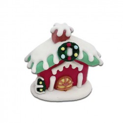 Χιονισμένο Σπίτι Βρώσιμα Ζαχαρωτά - 7εκ.