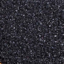 Glitter Ζάχαρης 100gr - Μαύρο - (Black Sugar Glitter)