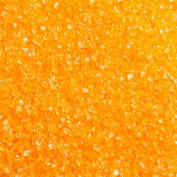 Glitter Ζάχαρης 100gr - Πορτοκαλί - (Orange Sugar Glitter)