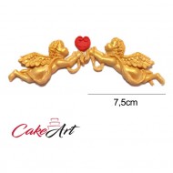 Αγγελάκια Βρώσιμα Χρυσά 7,5 εκ ( Σετ 2 τεμ.) x 5