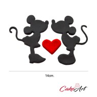 Ερωτευμένα Ποντικάκια ζευγάρι Βρώσιμα 14εκ