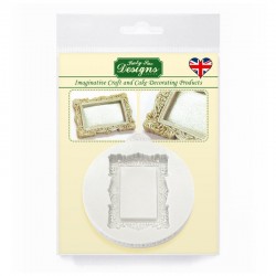 Καλούπι Σιλικόνης της Katy Sue σειρά Μίνι Πορτραίτα - Παραλληλόγραμμο Βιντάζ (Vintage Rectangle)