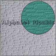 Καλούπι Σιλικόνης Αυτοκίνητα (Cars Mat) της Alphabet Moulds