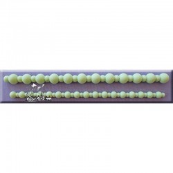 Καλούπι Ζαχαρόπαστας μπορντούρας με Διακοσμητικές Χάντρες της Alphabet Moulds (Decorative Beads)