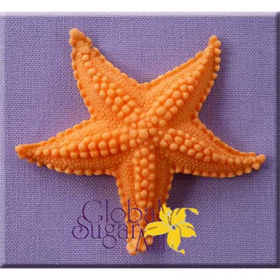 Καλούπι Ζαχαρόπαστας Αστερίας σε σχέδιο της Global Sugar Art (Starfish)