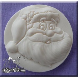 Καλούπι Ζαχαρόπαστας Αι Βασίλης της Alphabet Moulds (Santa)
