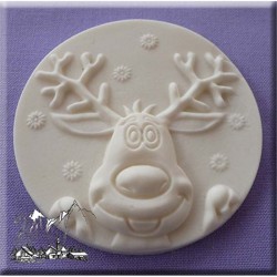 Καλούπι Ζαχαρόπαστας Τάρανδος Αι Βασίλη της Alphabet Moulds (Reindeer)