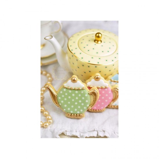 Μεταλλικό Κουπάτ Μπισκότου Τσαγιέρα