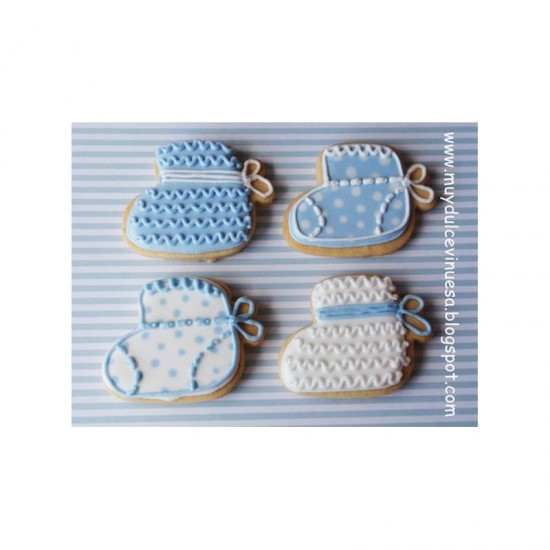 Μεταλλικό Κουπάτ Μπισκότου Μωρουδιακό Καλτσάκι