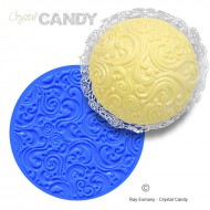 Καλούπι Cupcake Αποτυπώματος - Ρού