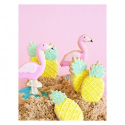 Μεταλλικό Κουπάτ Μπισκότου  Ανανάς Μεγάλος