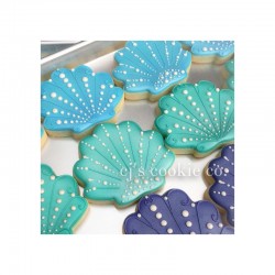 Μεταλλικό Κουπάτ Μίνι για cupcake Κοχύλι - Αχιβάδα