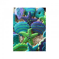 Μεταλλικό Κουπάτ Μίνι για cupcake Αστερίας