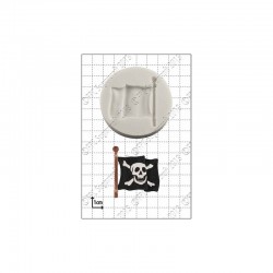 Καλούπι για Ζαχαρόπαστα - Σοκολάτα της FPC - Σημαία