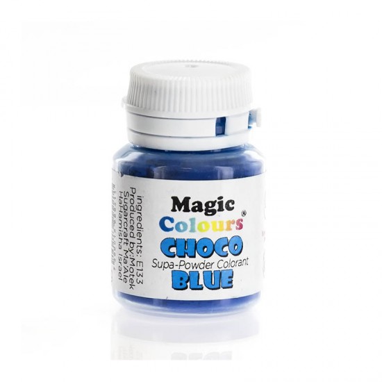 Μπλε Λιποδιαλυτό Χρώμα σε σκόνη για Σοκολάτα της Magic Colours
