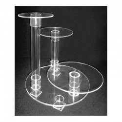 Στρογγυλή Βάση για Τέσσερις Τούρτες