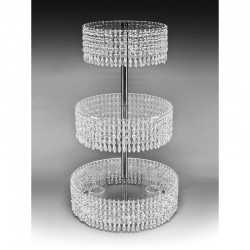 Στρογγυλή Βάση Luxury με τρείς ορόφους 35εκ