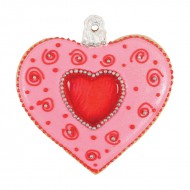 Κουπάτ Μπισκότου Χριστουγεννιάτικη Μπάλα Καρδιά της Squires Kitchen