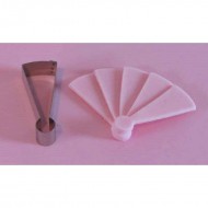 INOX Κουπάτ Βεντάλια - 5 x 2εκ. 