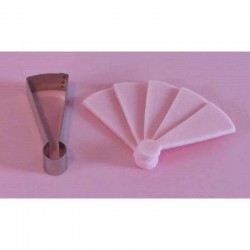 INOX Κουπάτ Βεντάλια - 5 x 2εκ. 