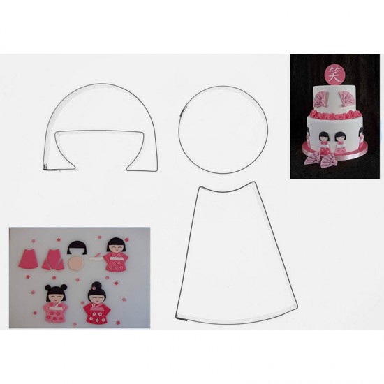 INOX Κουπάτ Γκέισα - 7 x 4 εκ.